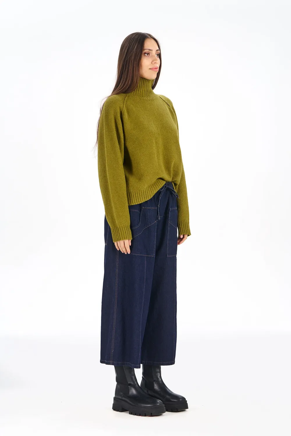 Komodo Cleo Jeans Denim 38 Cropped Bio-Baumwolle