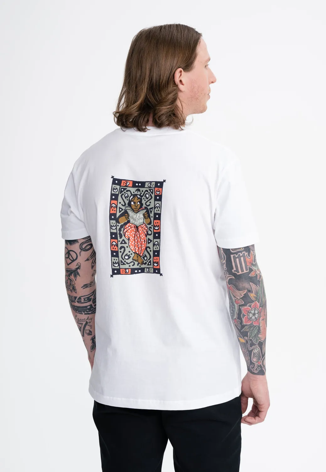 MELA Kruttika Artist Edition T-Shirt weiß comic M
