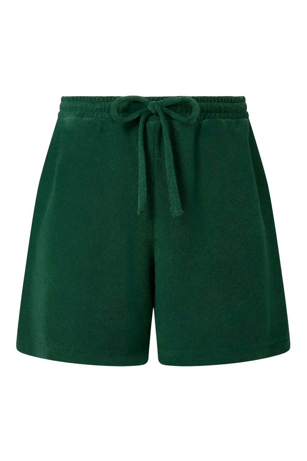 Komodo Leah Shorts Jungle Green aus Frottee