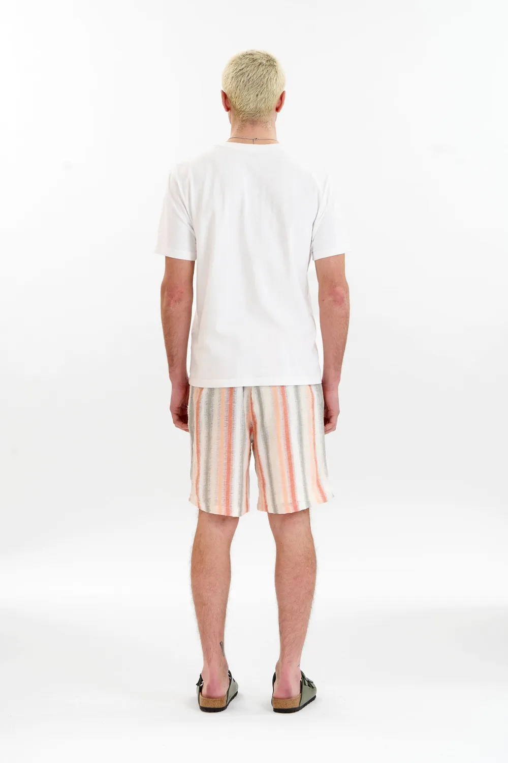KOMODO TOM Shorts Streifen Bio-Baumwolle Herren