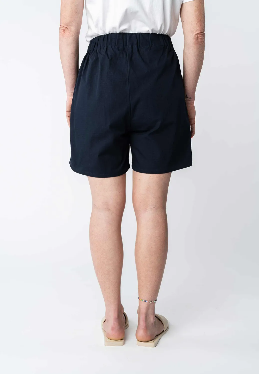 MELA RILA Shorts sage aus Baumwolle