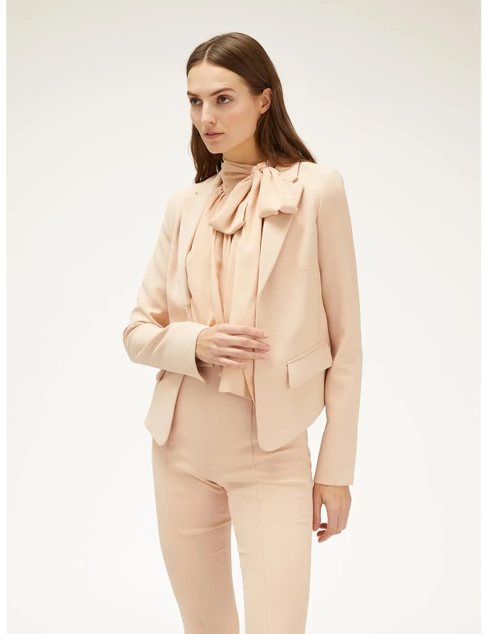 Motivi Limited Edition Blazer Rosa 44 Cady-Stretch