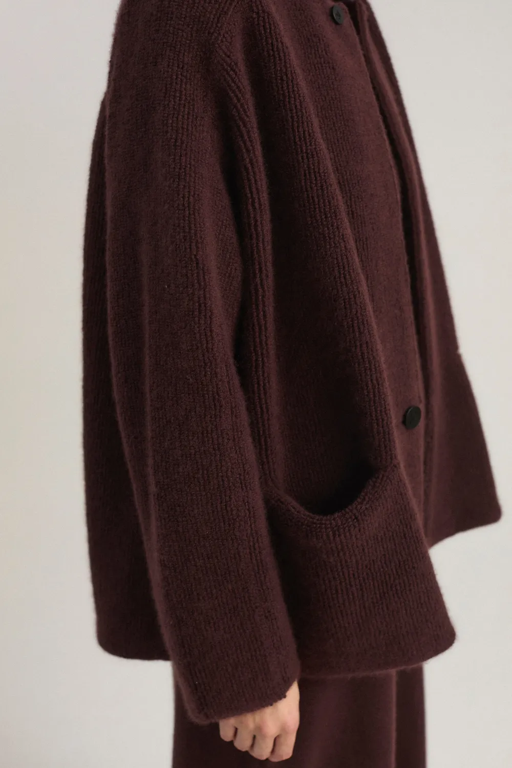 Oyuna Arun Jacke Carob oversized