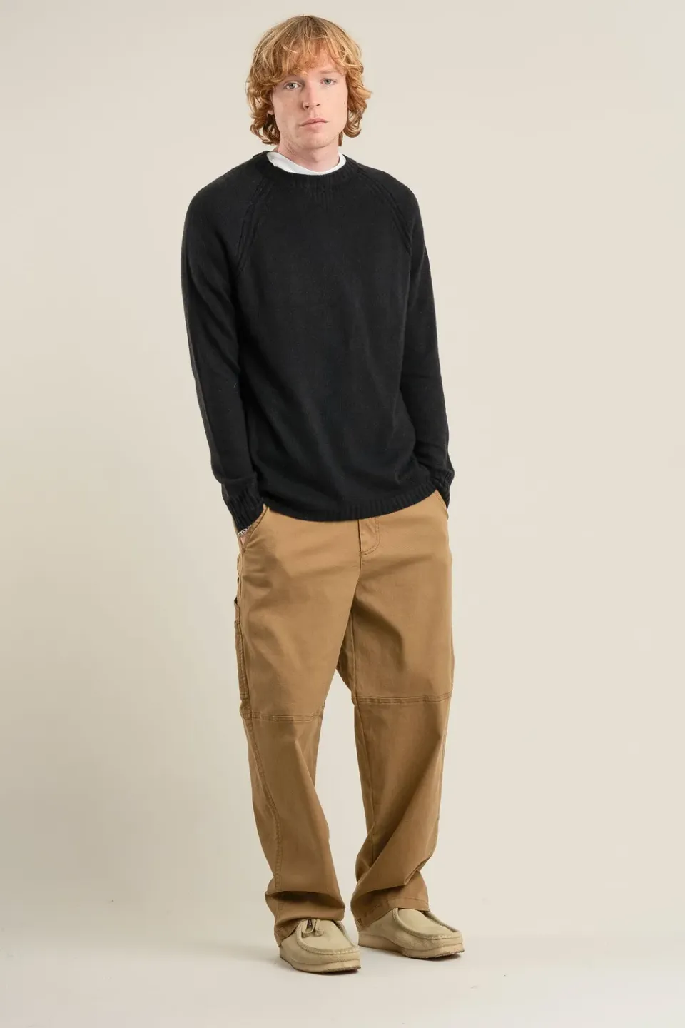 Komodo Theo Hose Olive Bio-Baumwolle Tencel M