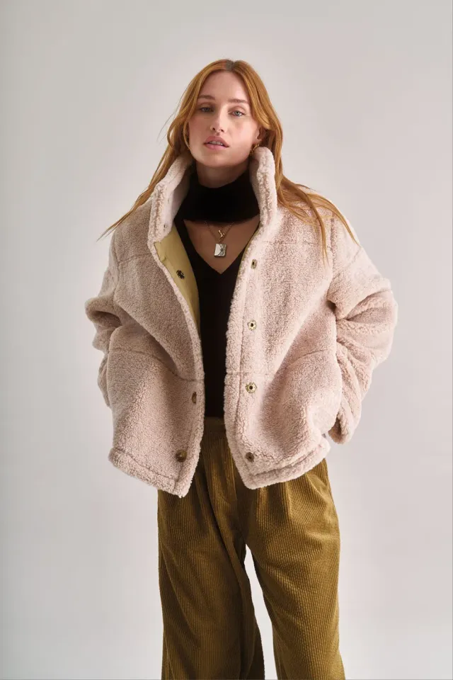Komodo Isobel Jacke Sand Recycling-PET Gr.36-44