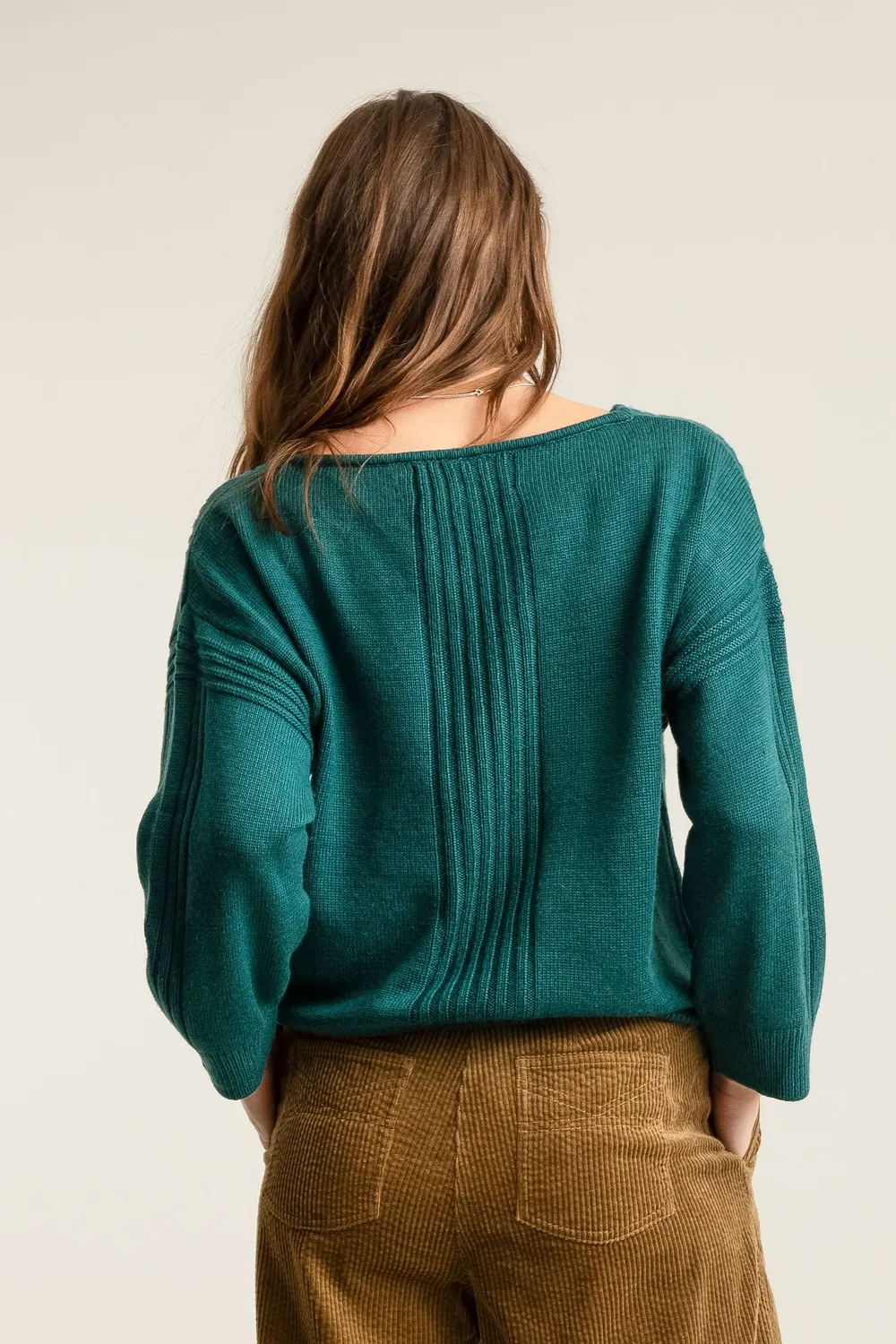 KOMODO ANYA Pullover Efeu Merino Gr. 1