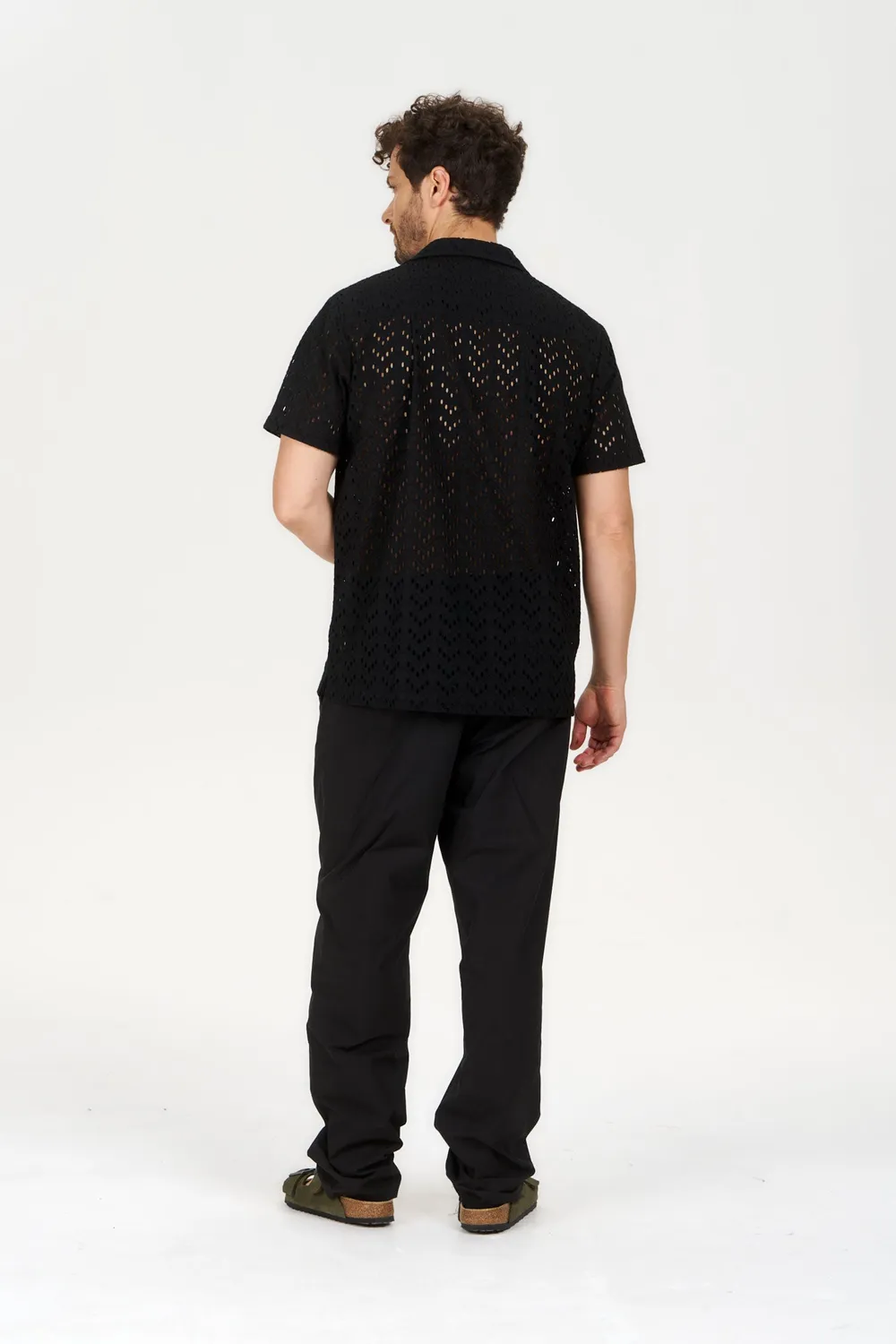 KOMODO BOWIE Hose Schwarz Herren Bio-Baumwolle