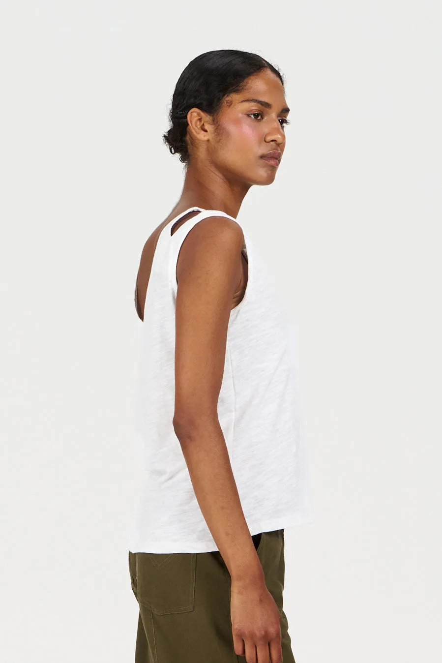 KOMODO MALA Top Weiß Bio-Baumwolle
