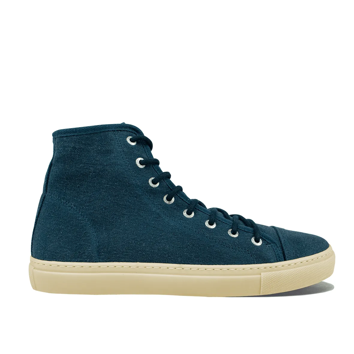 Langbrett GDR Sneaker Baumwolle dunkelblau vegan