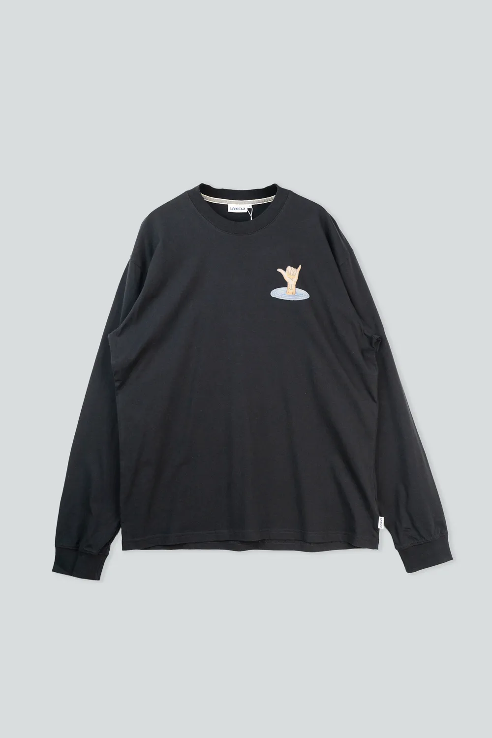 LAKOR Back Attack Boxfit LS T-Shirt Moonless Night
