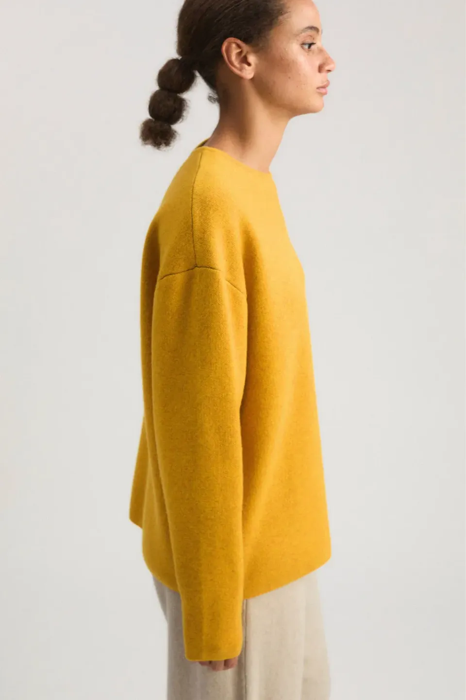 Oyuna Axa Pullover Amber Taupe wendbar