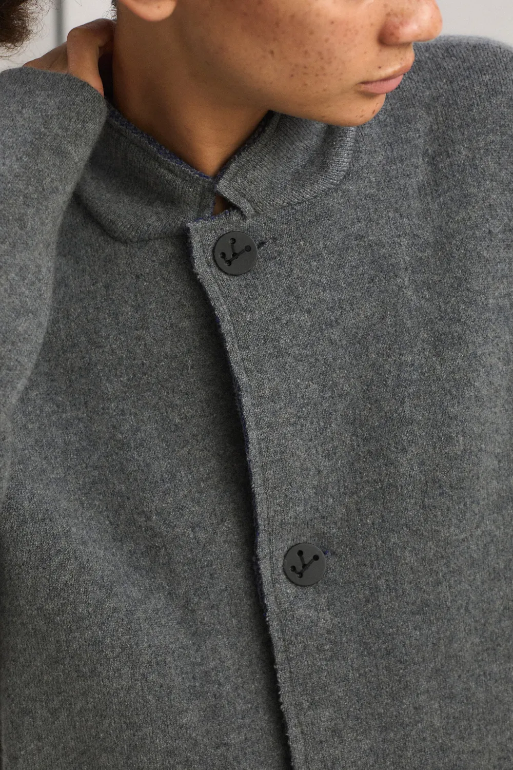 Oyuna Wind Jacket Jacke Slate & Ink wendbar