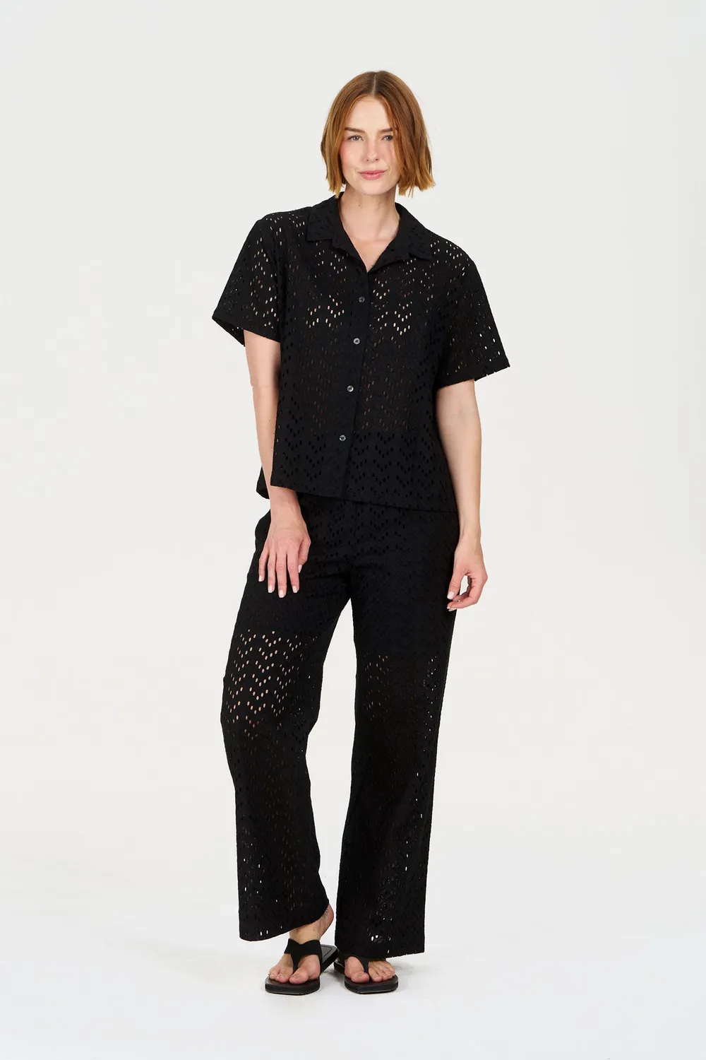 KOMODO KHARI Hose Schwarz aus Bio-Baumwolle