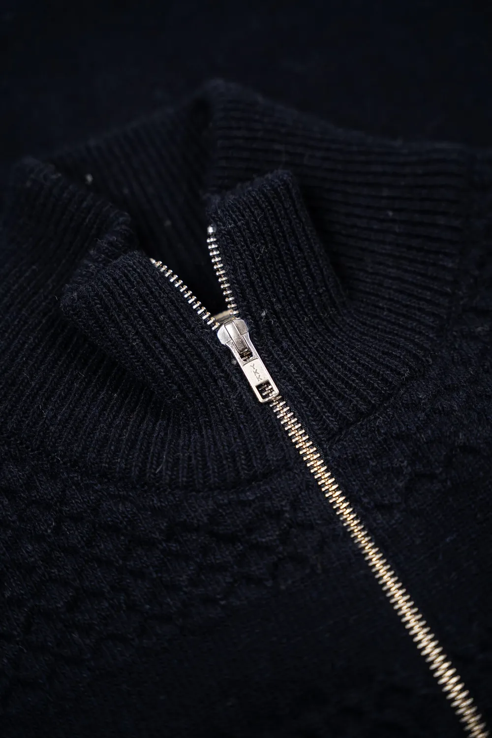 LAKOR Haddock Strickpullover True Navy Wolle