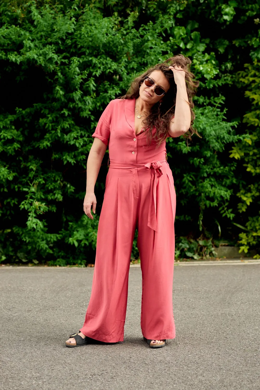 Komodo Planet Jumpsuit Pink Viskose