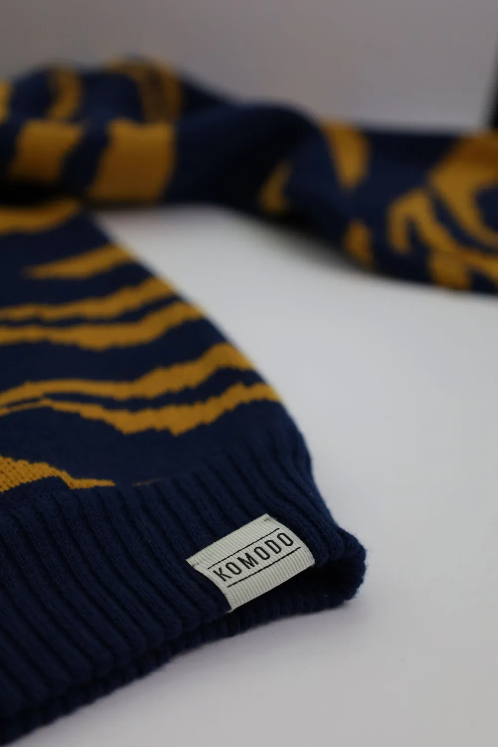 KOMODO TIGER HOPE Pullover Bio-Baumwolle Navy