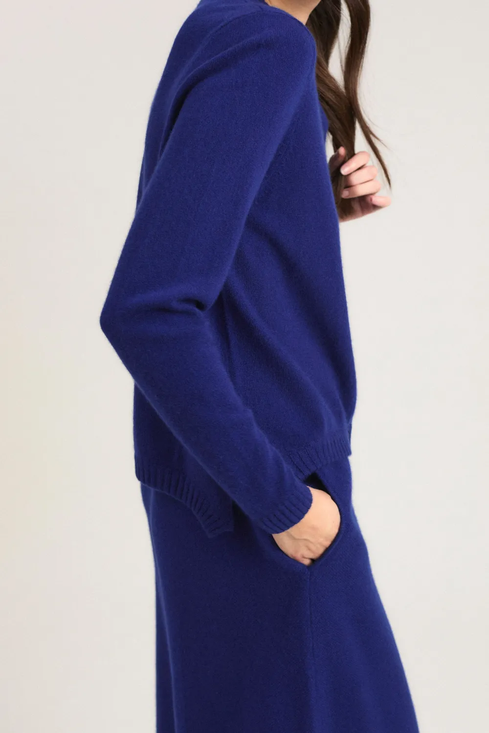 Oyuna Tondo Cardigan Ink Kurz Kurve