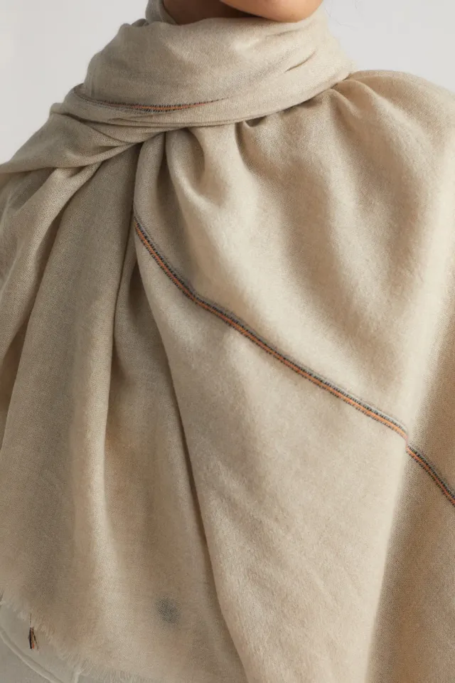 Oyuna Komo Wrap Beige gestreift