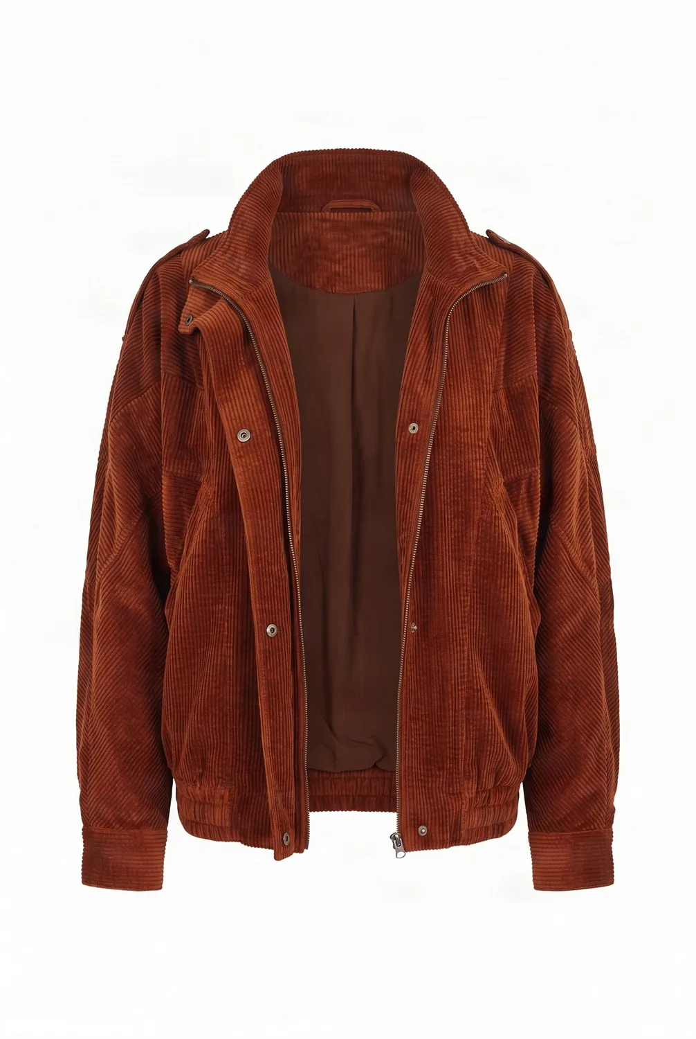 Komodo Hattie Jacke Chestnut Bio-Baumwoll Cord