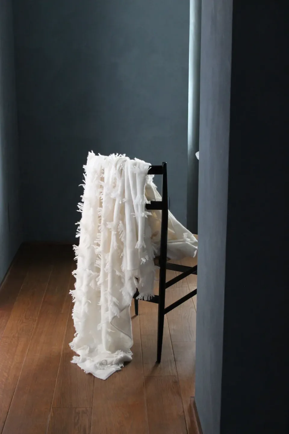 Oyuna Seren Decke Ivory leichte Kaschmirdecke