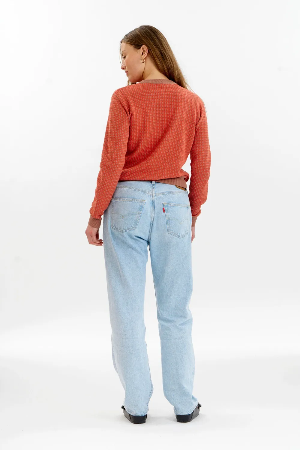 Komodo Hana Jumper Damen coffee-red Bio-Baumwolle