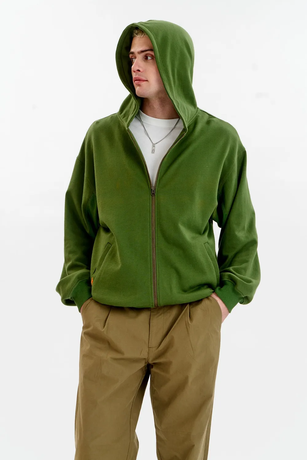Komodo Luca Hoodie Grün Bio-Baumwolle