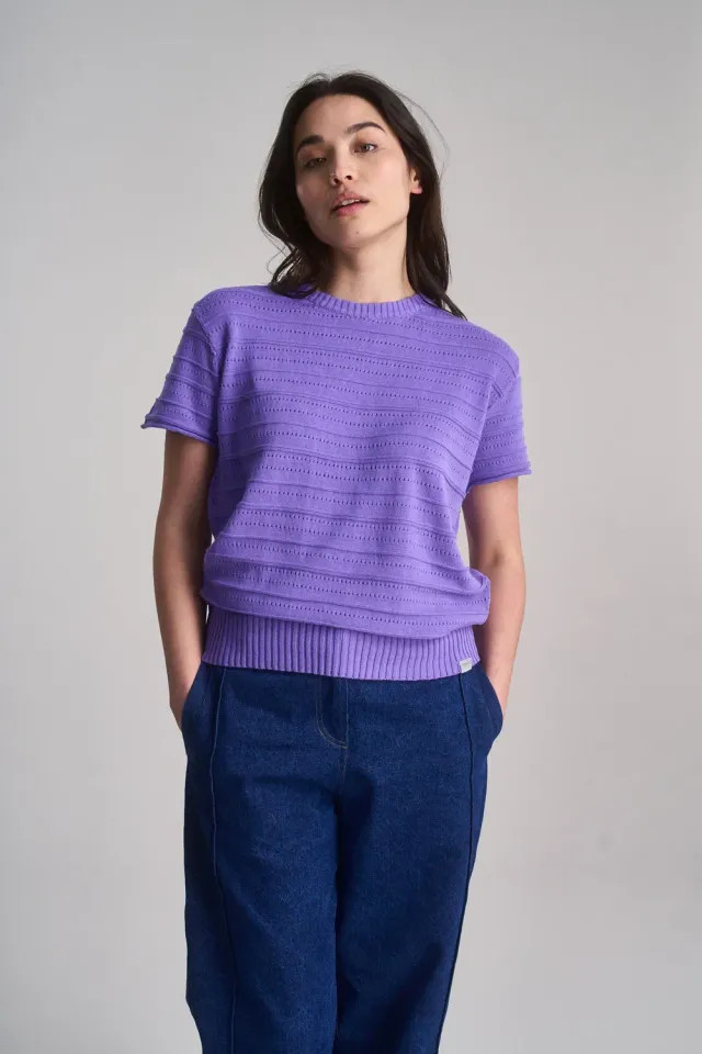 KOMODO POSEY T-Shirt Lavendel Bio-Baumwolle
