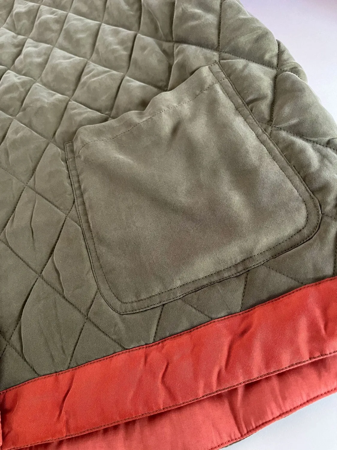 KOMODO LULU Cupro Jacke Multi Gr. 38 gesteppt
