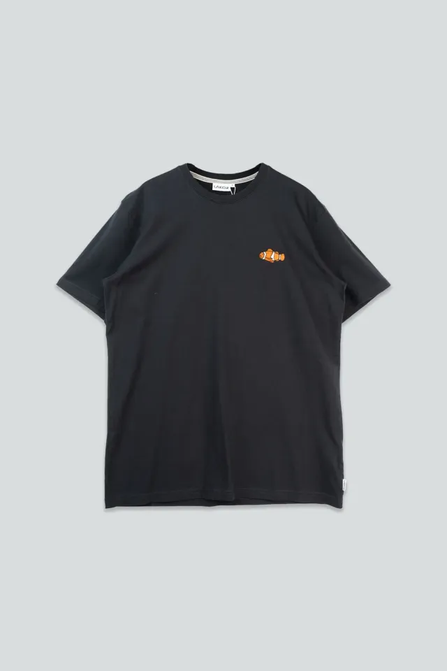 LAKOR Mini Clownfish T-Shirt Schwarz Bio-Baumwolle
