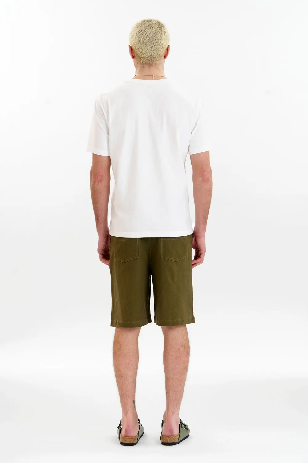 KOMODO JAMBO Twill-Shorts Grün Herren Bio-Baumwolle