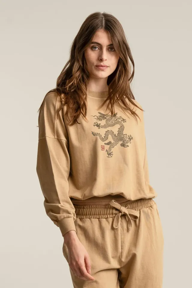KOMODO DRAGON DAWN Sweatshirt Croissant Bio