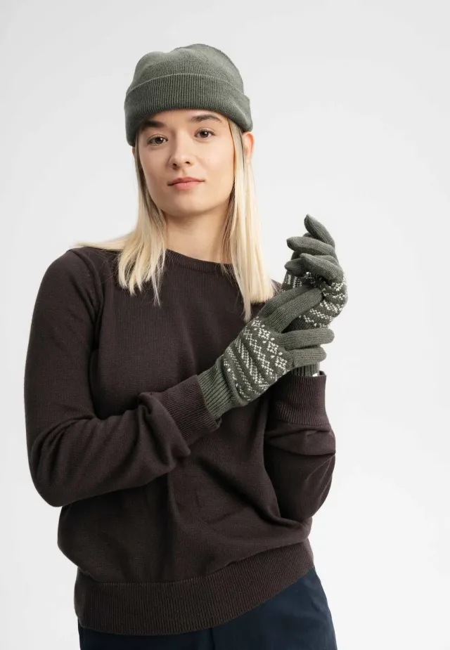 MELA LESH + RISHI Set Mütze und Handschuhe Bio-Baumwolle