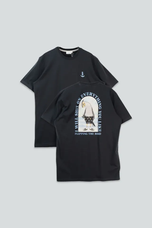 LAKOR Back Flipping T-Shirt Moonless Night Bio