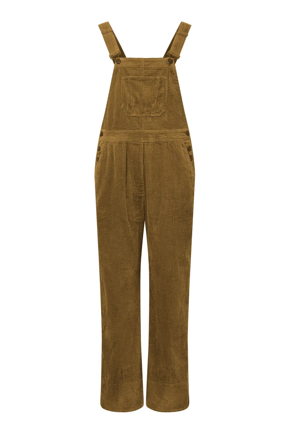 KOMODO Leni Latzhose Olive Bio-Cord Damen