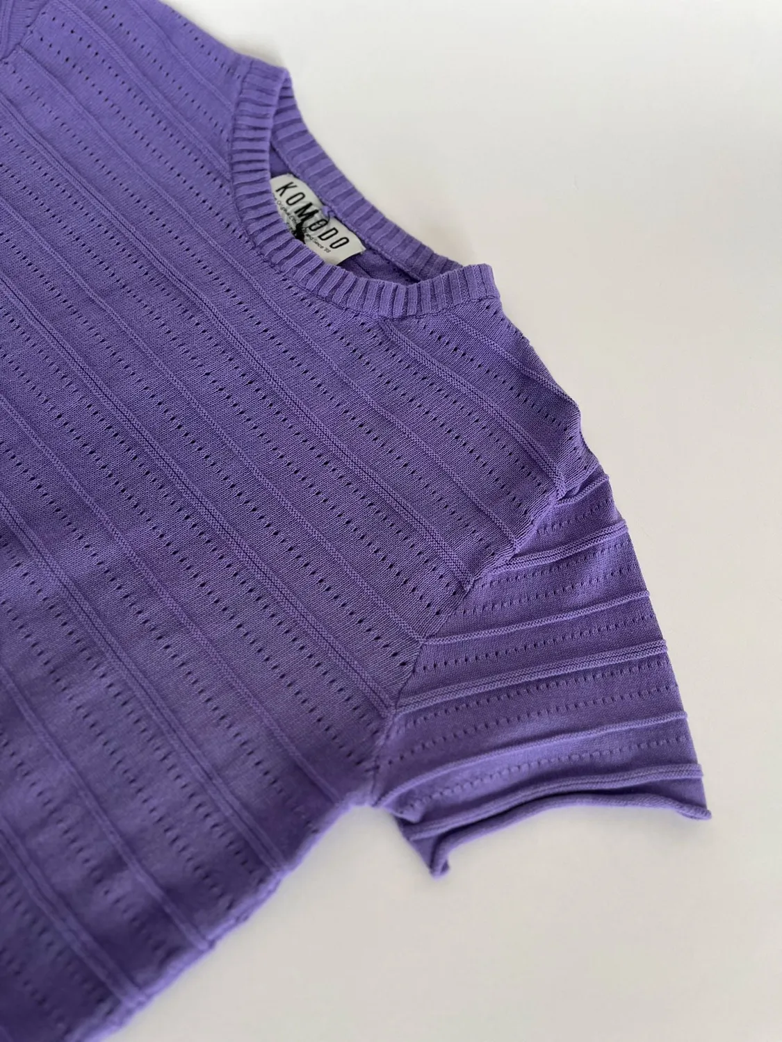 KOMODO POSEY T-Shirt Lavendel Bio-Baumwolle