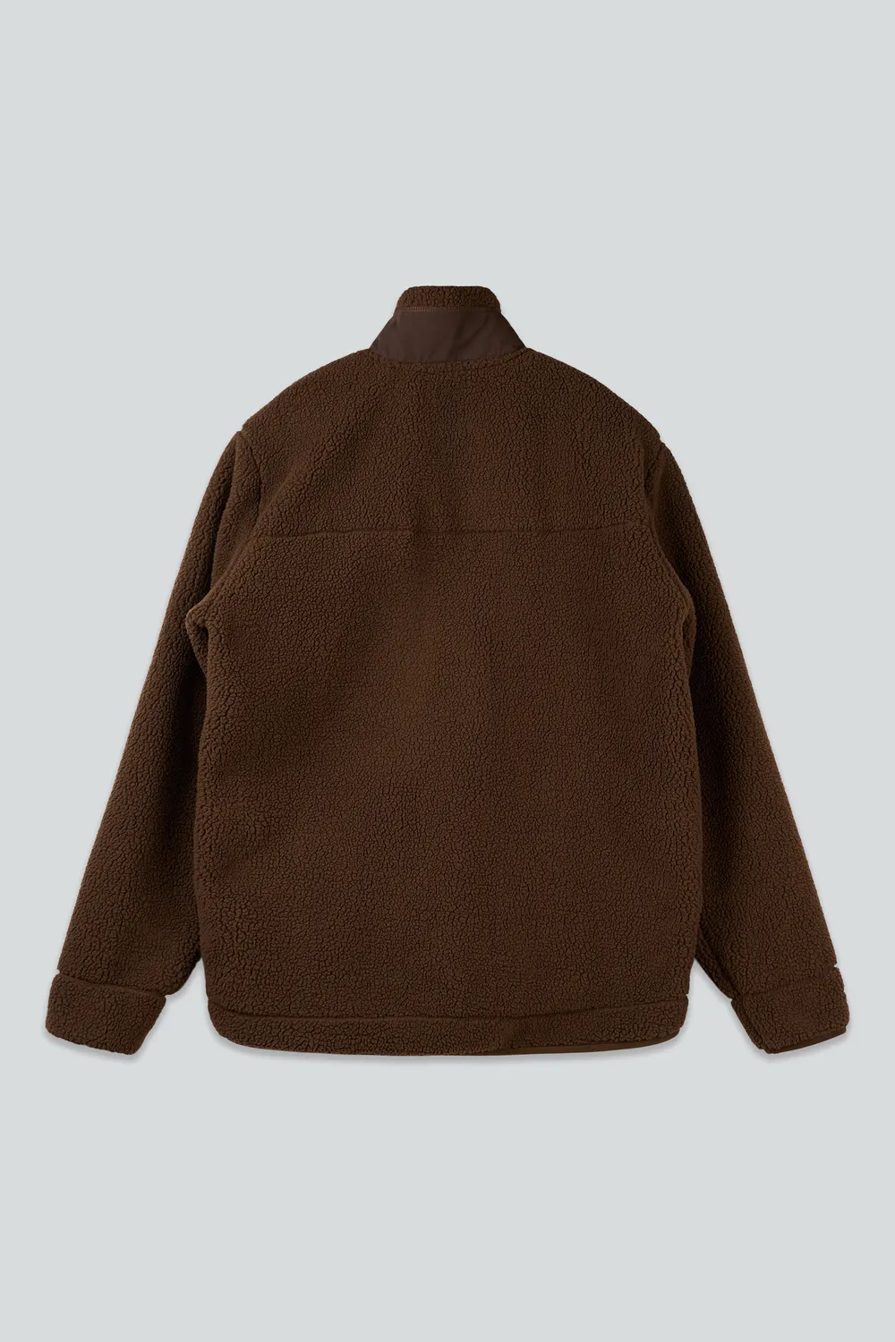 LAKOR Bear Sherpa Jacke Coffee Bean Recycling-Fleece