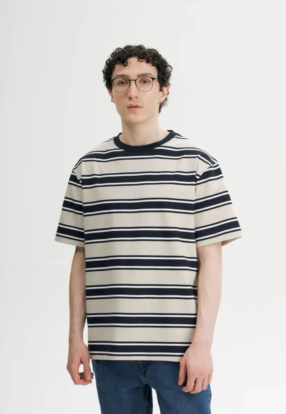 MELA BHAJAN Oversized T-Shirt schwarz aus Fairtrade-Baumwolle
