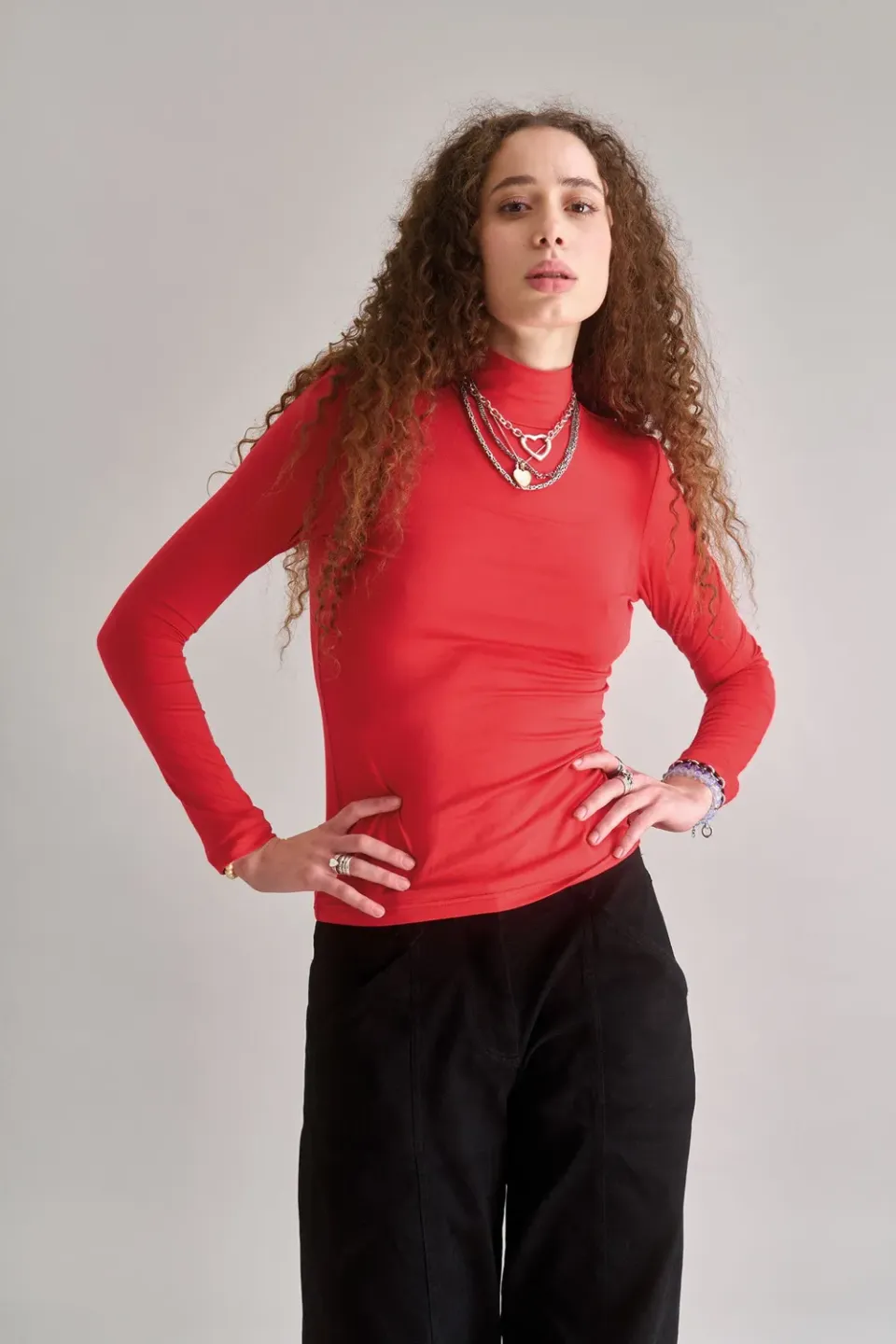 Komodo Skinilla Top Damen Rot Gr. 38 Modal