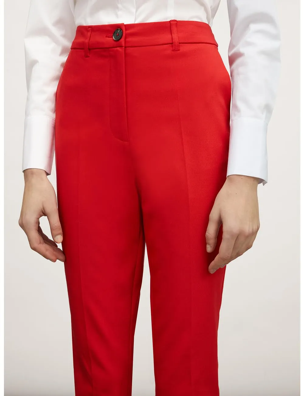 motivi Spring Summer 24 Regular Stretch-Hose Baumwolle