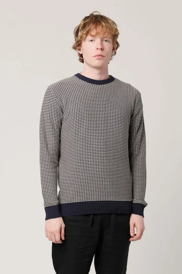 Komodo Hasan Pullover Bio-Baumwolle Navy M
