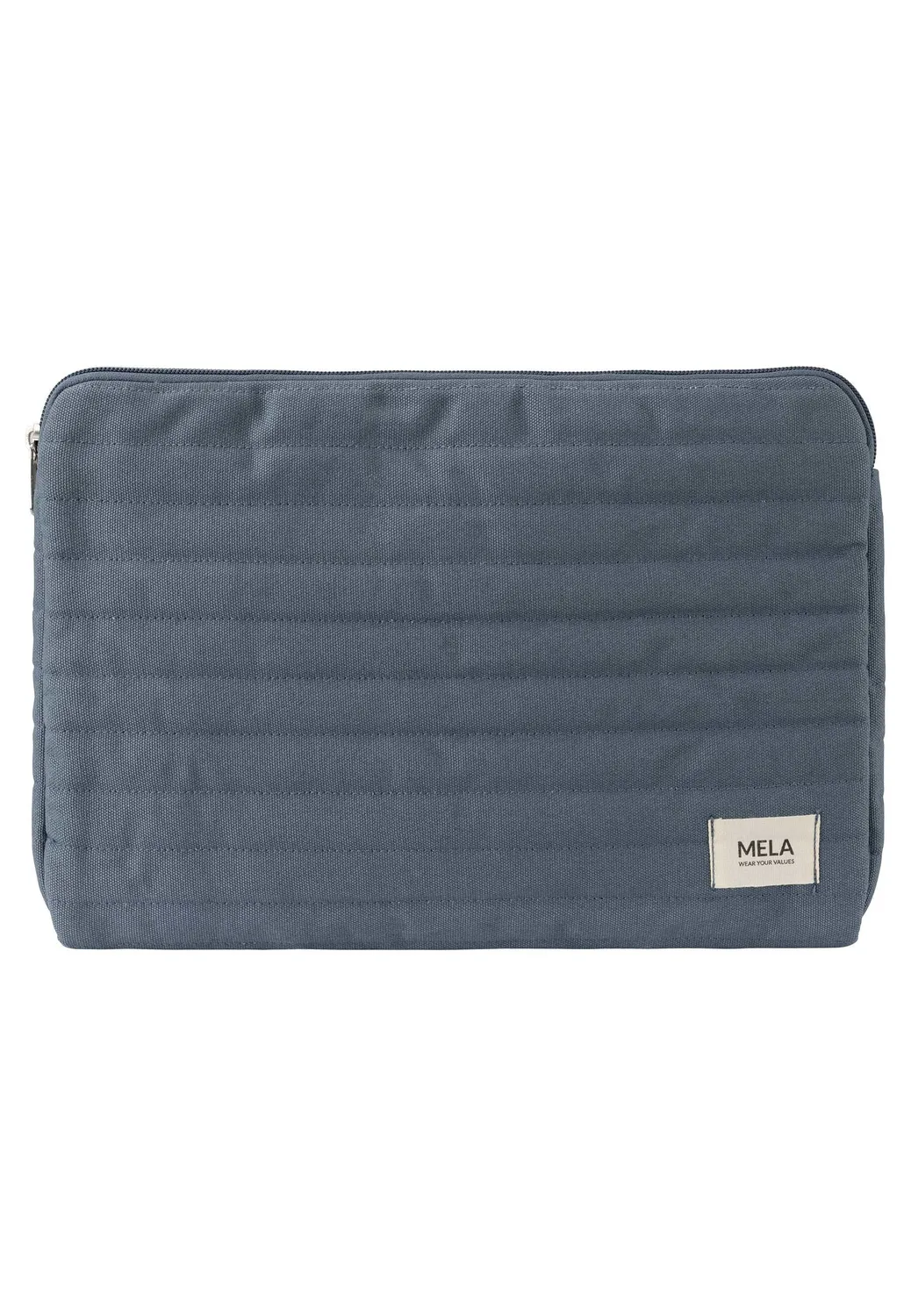 MELA VINUSA Laptoptasche 13 Zoll light stone Baumwolle
