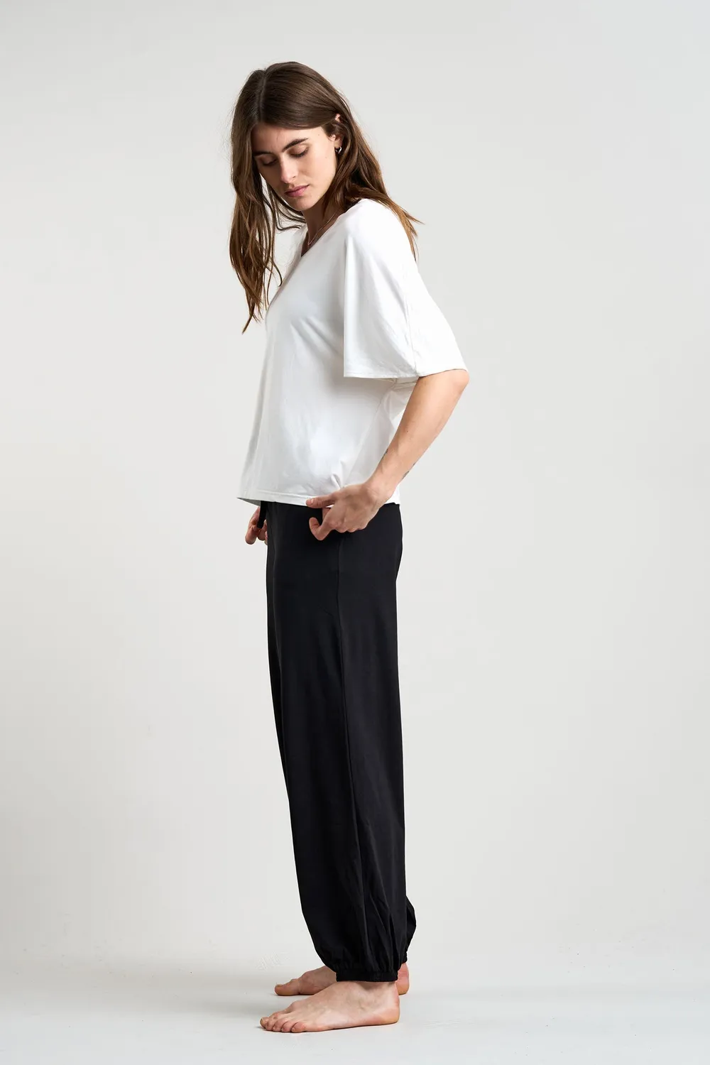 KOMODO TERESA Jogginghose Schwarz Bio-Baumwolle