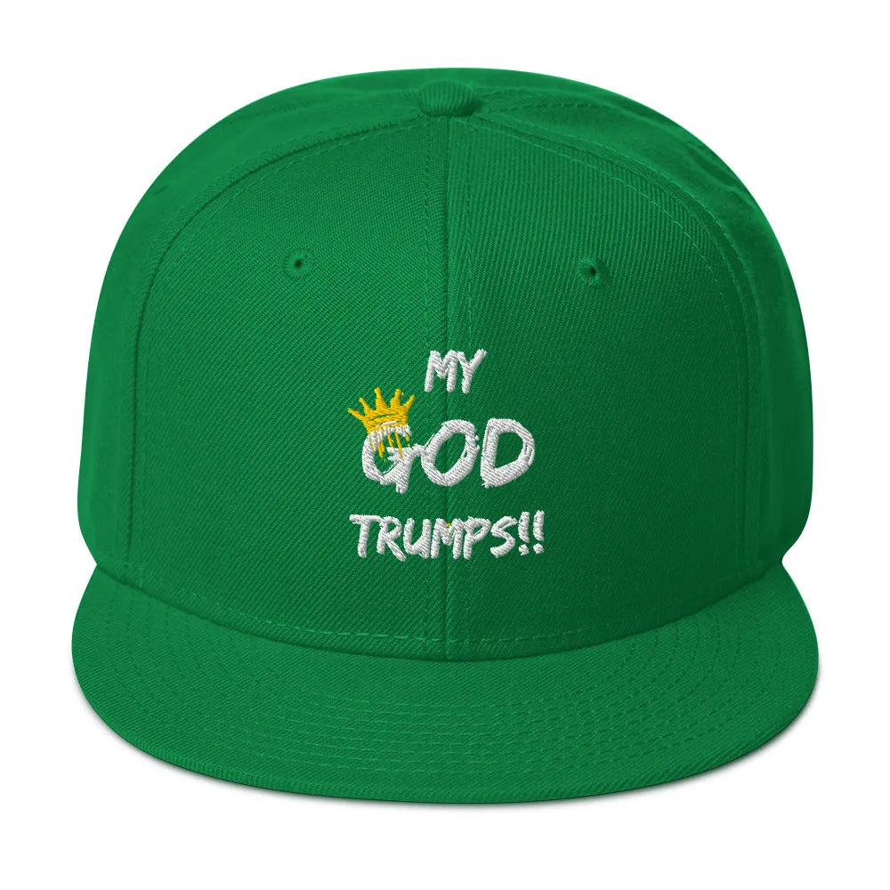 Covered My GOD Trumps Basecap verstellbar