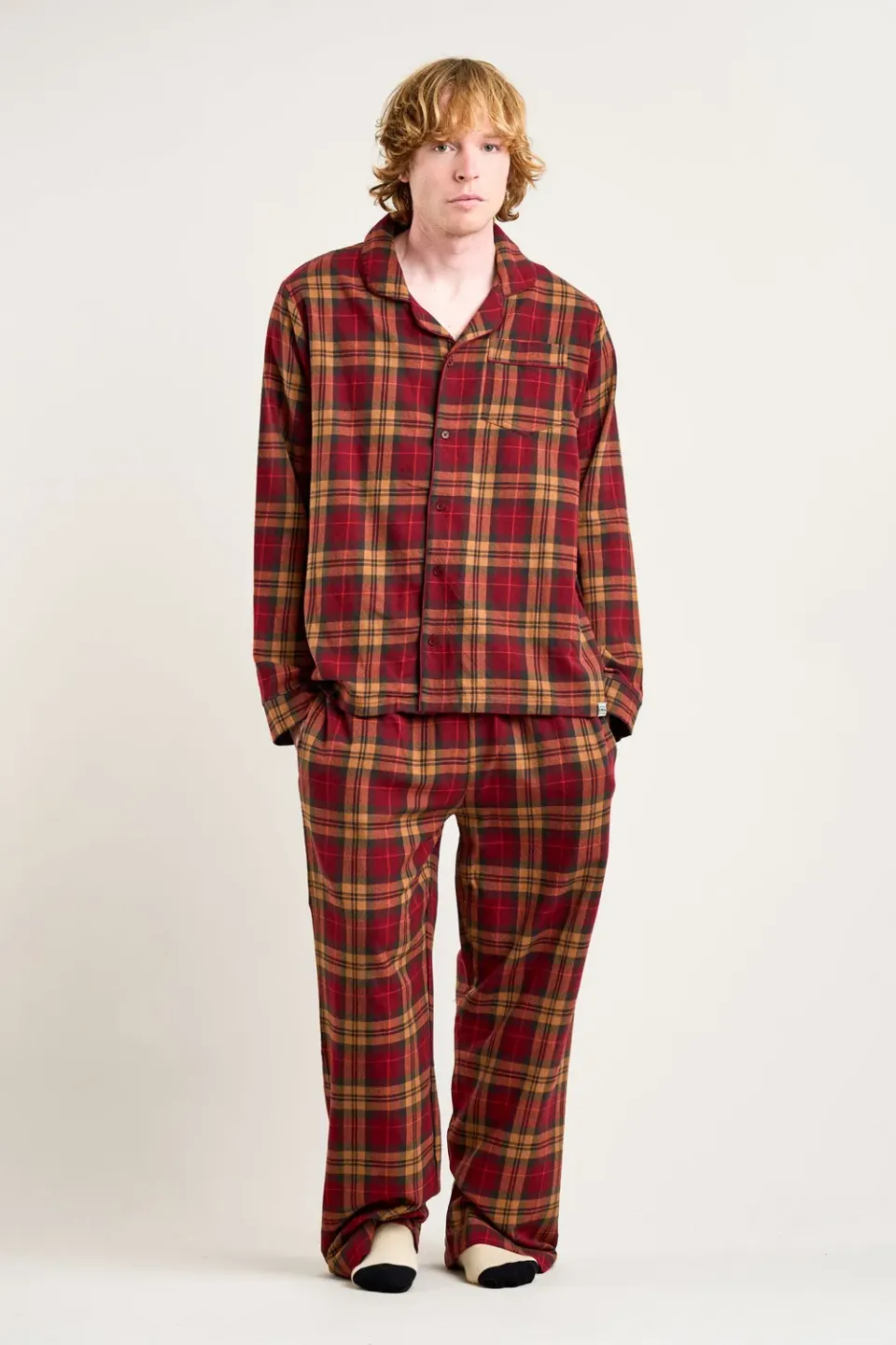 KOMODO JIM JAM Pyjama Berry M Bio-Baumwolle