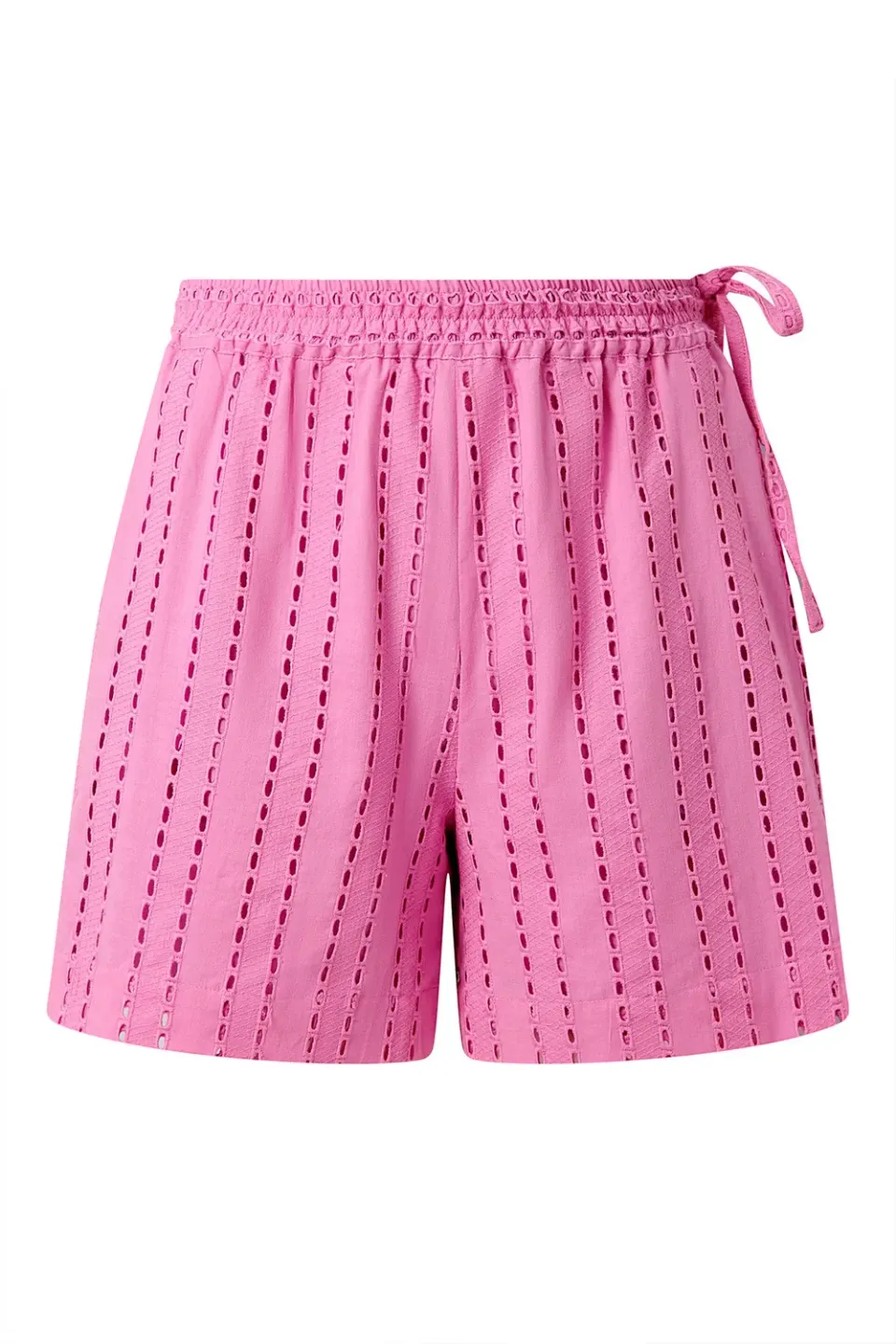 Komodo Maya Shorts Pink Bio-Baumwolle Broderie