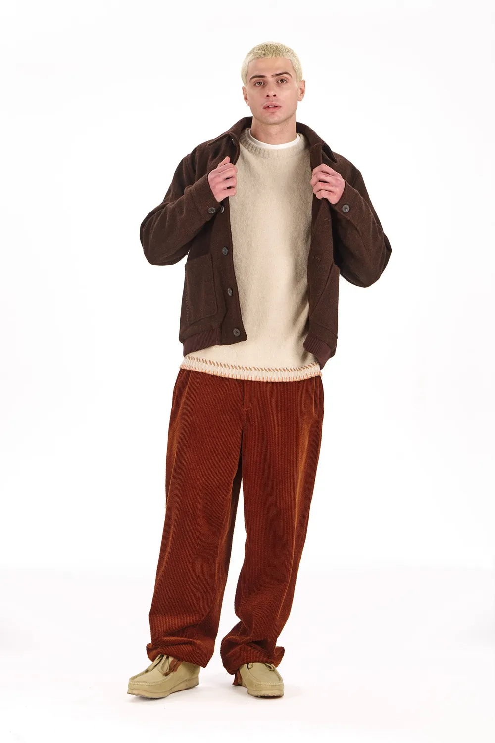 Komodo Noel Jacke Chocolate Wollmix