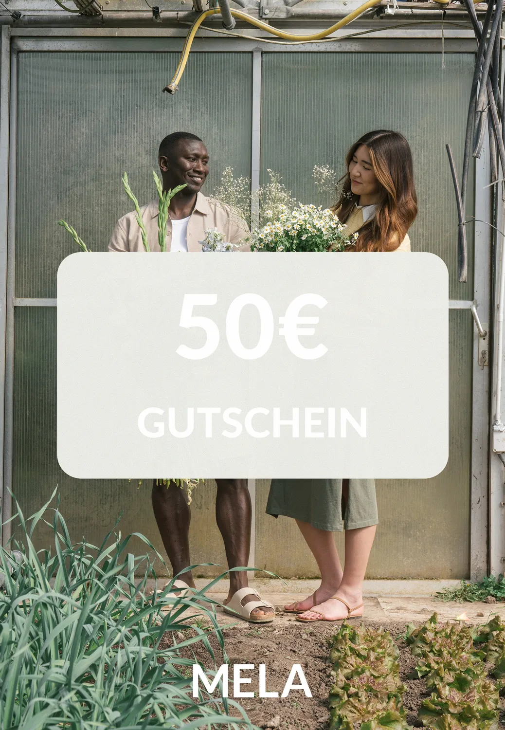 MELA Gutschein digital 50 € zum Ausdrucken für Kleidung