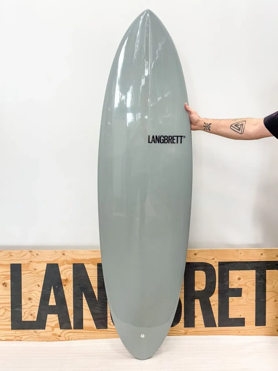 Langbrett Shortboard 6'6 Surfboard 34,6L Triple Fin