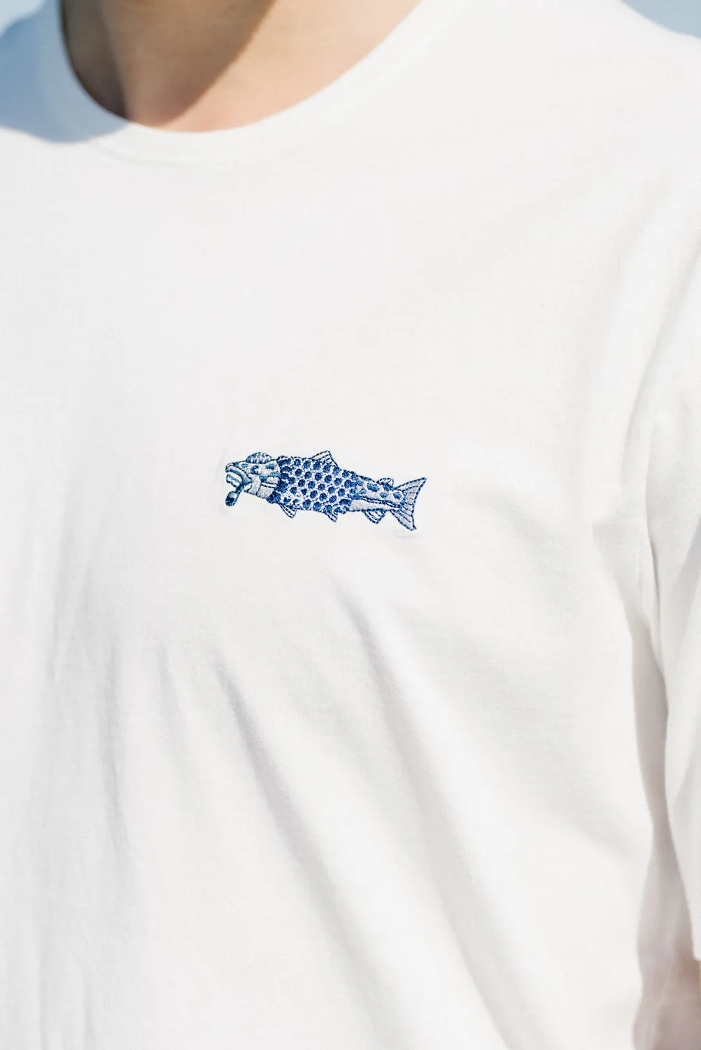 LAKOR Mini Smoking Salmon T-Shirt Star White Bio