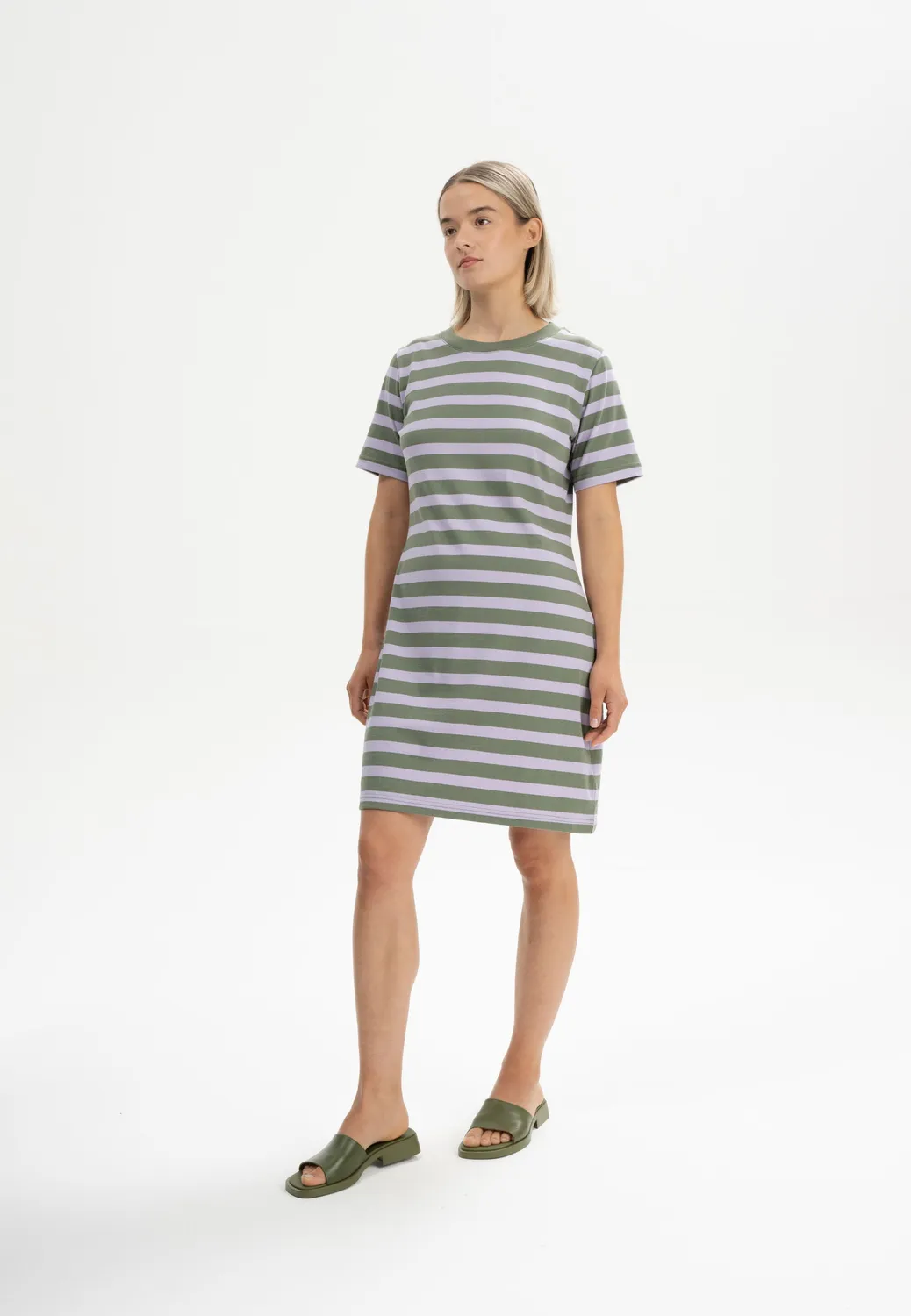 MELA Darsha T-Shirt-Kleid kurz aus Bio-Baumwolle
